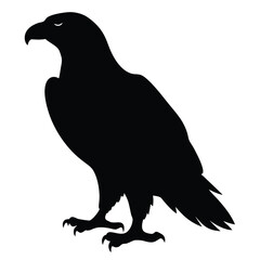 Vector Eagle Silhouette Art.