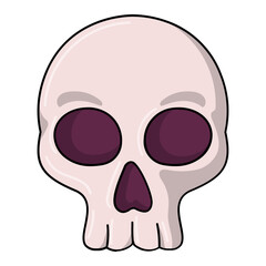 head Skull halloween element