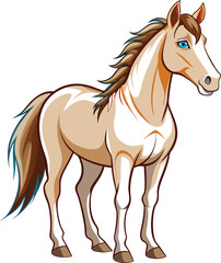 Obraz premium horse vector illustration, Print