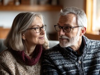 Intimate Moment between Couple