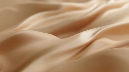 Fototapeta premium Gradient from warm beige to rich caramel, with a smooth, inviting texture that feels cozy and comforting, perfect for autumn or winter themes, 4K hyperrealistic photo.