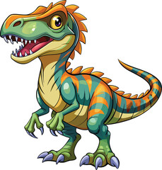 Obraz premium dinosaur vector illustration, Print