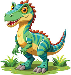 Fototapeta premium dinosaur vector illustration, Print