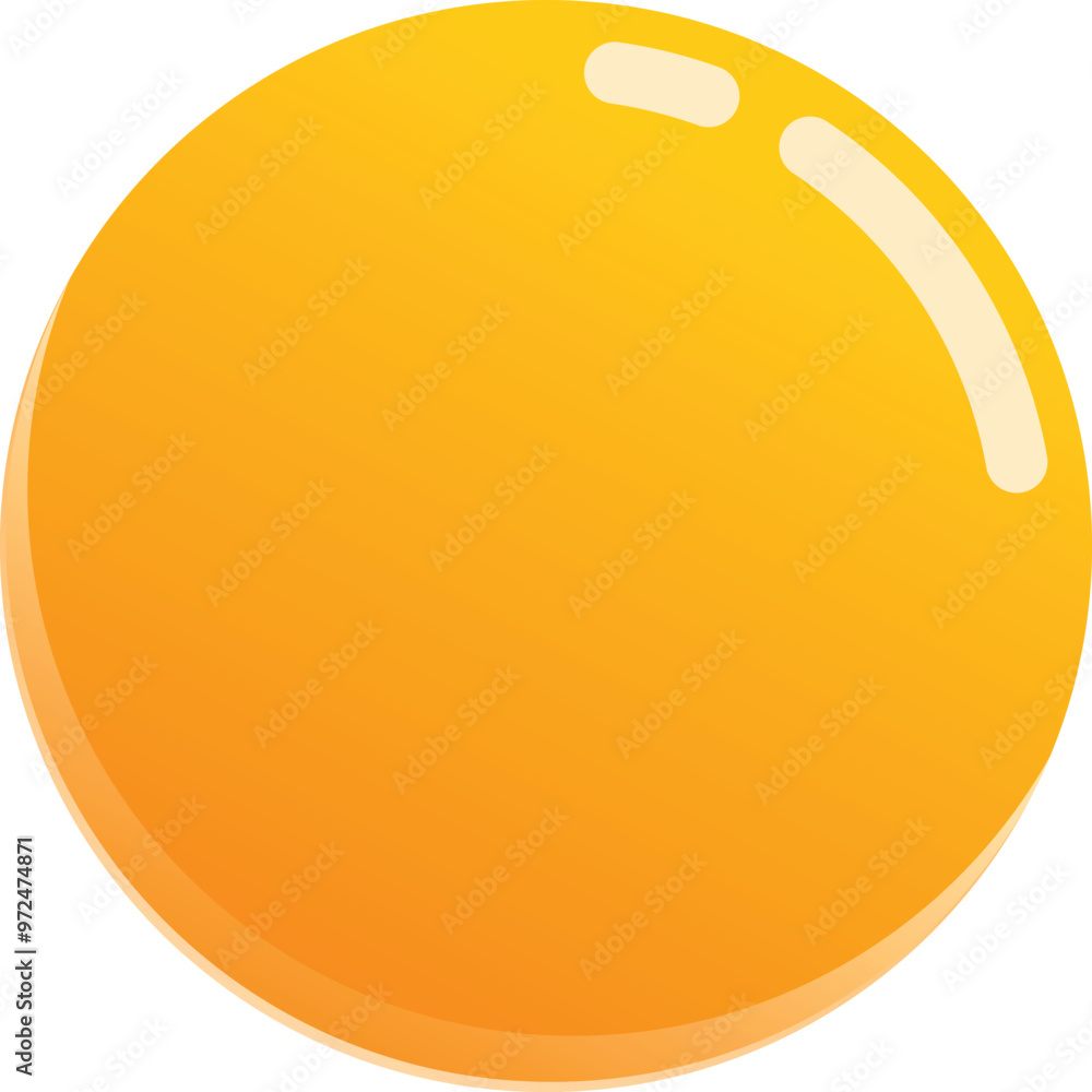 Poster this glossy orange circle button element is perfect for your web design needs