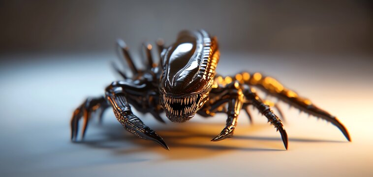 alien warrior 3D