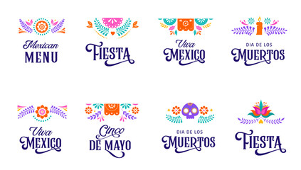 Dia De Los Muertos cards and social media stories, Day of the dead, Mexican holiday. Vertical banner design
