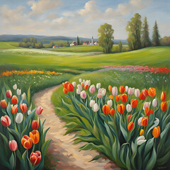 beautiful tulip