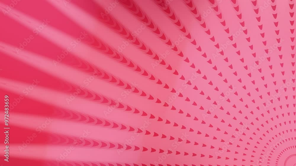 Poster Red gradient background with curved, red, arrowlike shapes suitable for dynamic and eyecatching designs in need of a modern touch.