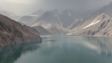 lake in the mountains