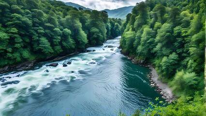 River in the mountains