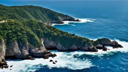 view of the coast of island