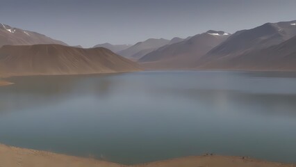 lake in the mountains