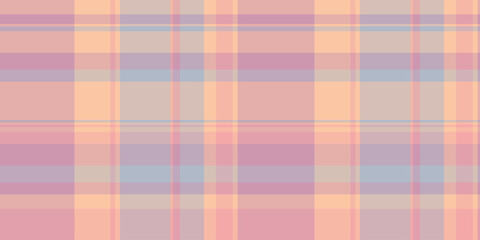 Small background pattern textile, creative texture check tartan. Repeatable patterns plaid fabric vector seamless in light and pastel colors.