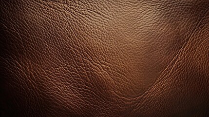 Leather texture background, close-up, brown color