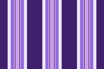 Newborn seamless lines fabric, romance stripe texture background. Horizontal textile pattern vertical vector in violet and light colors.