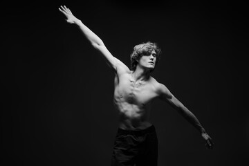 graceful ballet dancer