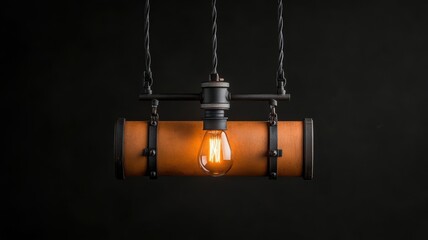 Creative designer crafting unique lighting fixtures from repurposed metal scraps, industrial aesthetic meets artistic innovation, repurposed lighting, creative industrial design