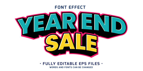 vintage 3d and bold style text effect in arch mode