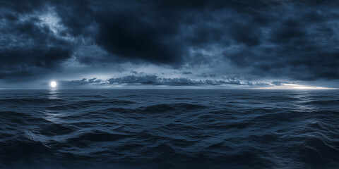 Obraz premium storm over the sea