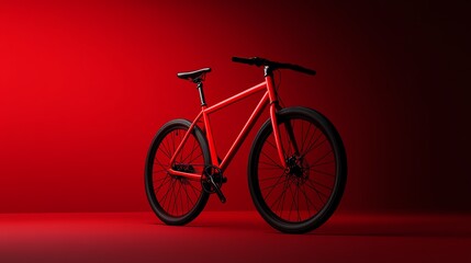 Fototapeta premium 3D bike model