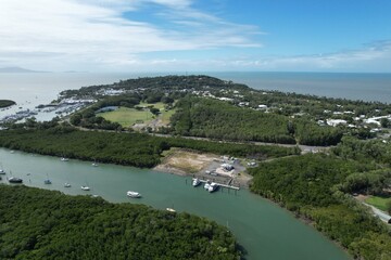 Aerial photo of Port Douglas Queensland Australia