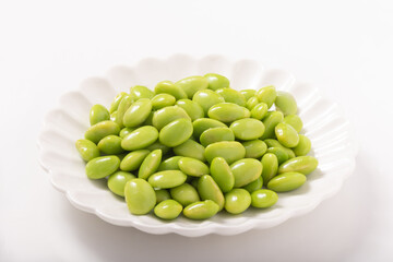 剥いた　茹で枝豆