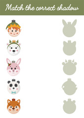 Christmas education logic game for children, preschool, kindergarten homeschooling. Children preschool activity worksheet with Christmas elements, easy level, education page with games.