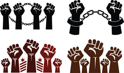 human rights for all vector illustration 