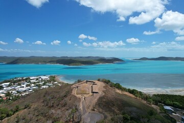 Aerial photo of Thursday Island Queensland Australia