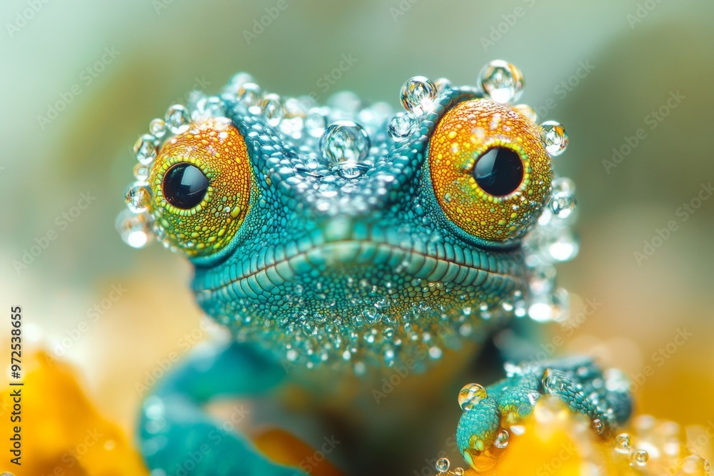 Aufkleber using ai generative technology, create a funny cartoon character called the monster