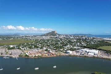 Aerial photo of Townsville Queensland Australia