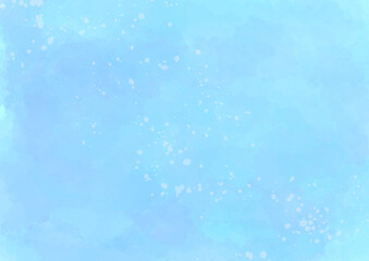 みどり　水彩風　シンプル　絵の具　背景素材