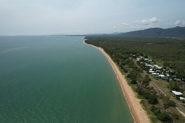 Aerial photo of Balgal Beach Townsville Queensland Australia