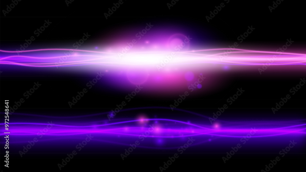 Poster laser beams luminous abstract sparkling.neon light glow line set for futuristic modern design.neon c