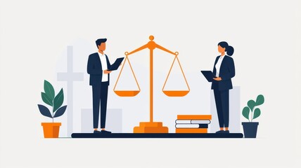 A new entrepreneur consulting with a legal advisor to ensure compliance with business regulations before launching a startup