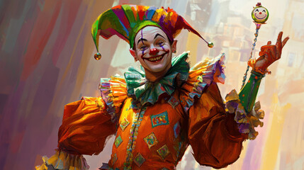 Jester Portrait.