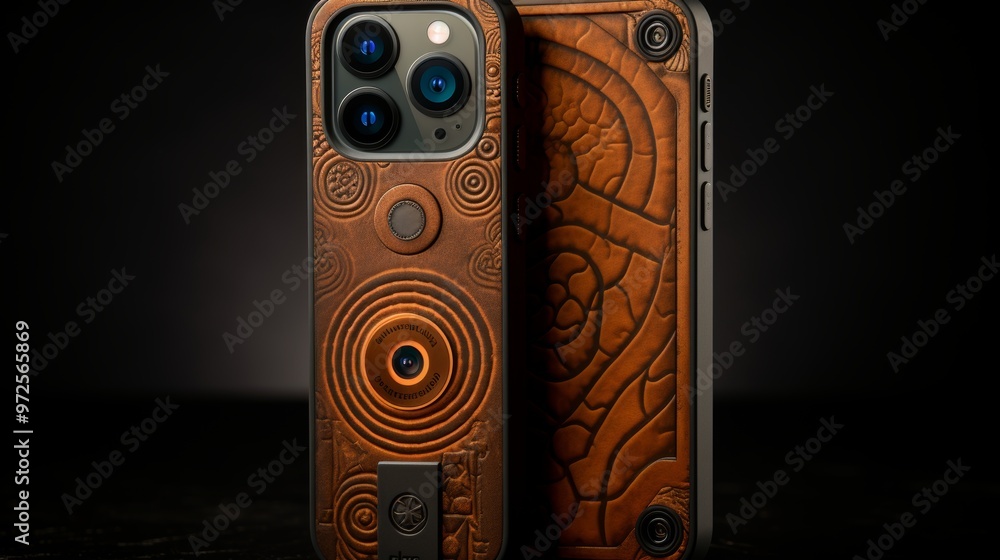 Poster customized phone case production by cnc machine demonstrates advanced personalization capabilities