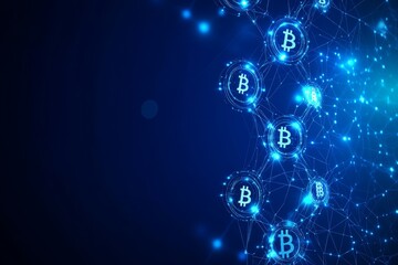 An abstract illustration of a blockchain