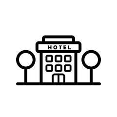 Hotel icon template