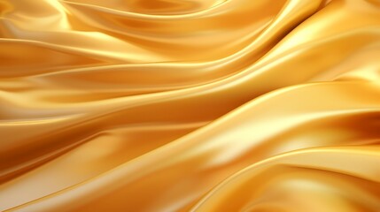 Obraz premium Golden satin texture background, soft focus.