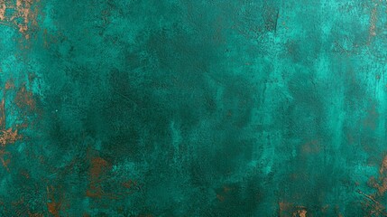 Dark emerald green blending into deep bronze, with a distressed, vintage texture like tarnished metal