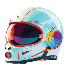 helmet, car, isolated, white, object, protection, sport, red, black, cartoon, toy, illustration, vector, safety, yellow, transportation, bike, ski, motorcycle, equipment, speed, vintage, goggles, tran