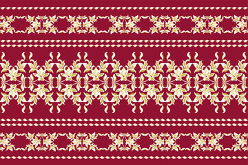 pattern,seamless,damask pattern,thai pattern, traditional ethnic, floral, fabric pattern for textiles,wallpaper, clothing, sarong, batik, wrapping, embroidery, print, background, cover,rugs,illustrati