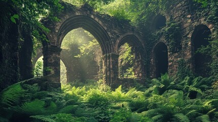 Ancient Ruins Reclaimed by Nature