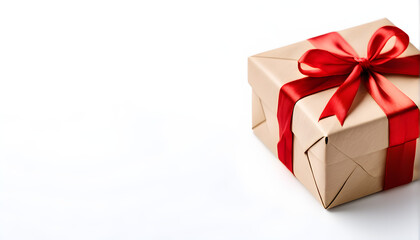 Obraz premium gift box with ribbon