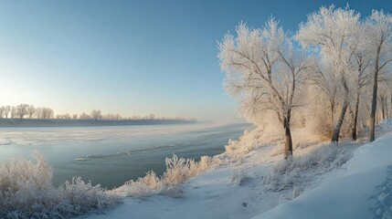Winter Wonderland by the River