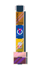 New york city element. Street advertising. Urban infrastructure and safety at road. Travel and trip. Electronic ad in city. Poster or banner. Flat vector illustration isolated on white background