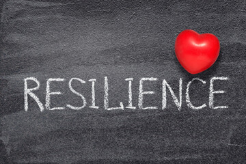 resilience word heart
