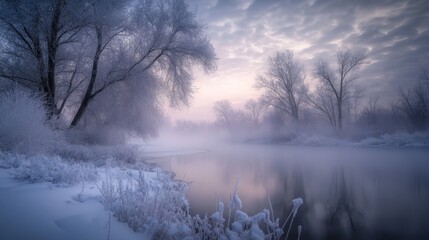 Fototapeta premium Winter River
