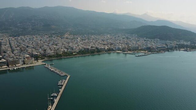 Panoramic view, Volos, Thessaly, Central GREECE
